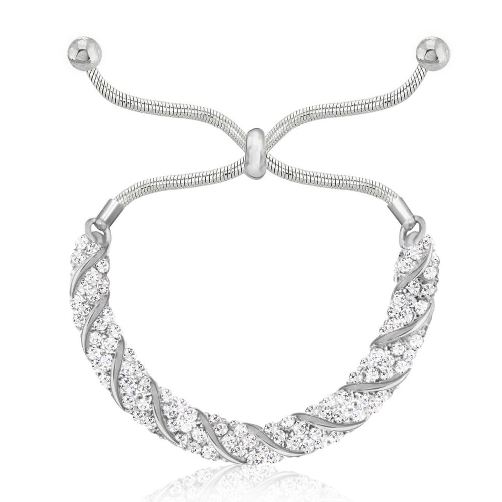 Swarovski Silver Crystal Bracelet